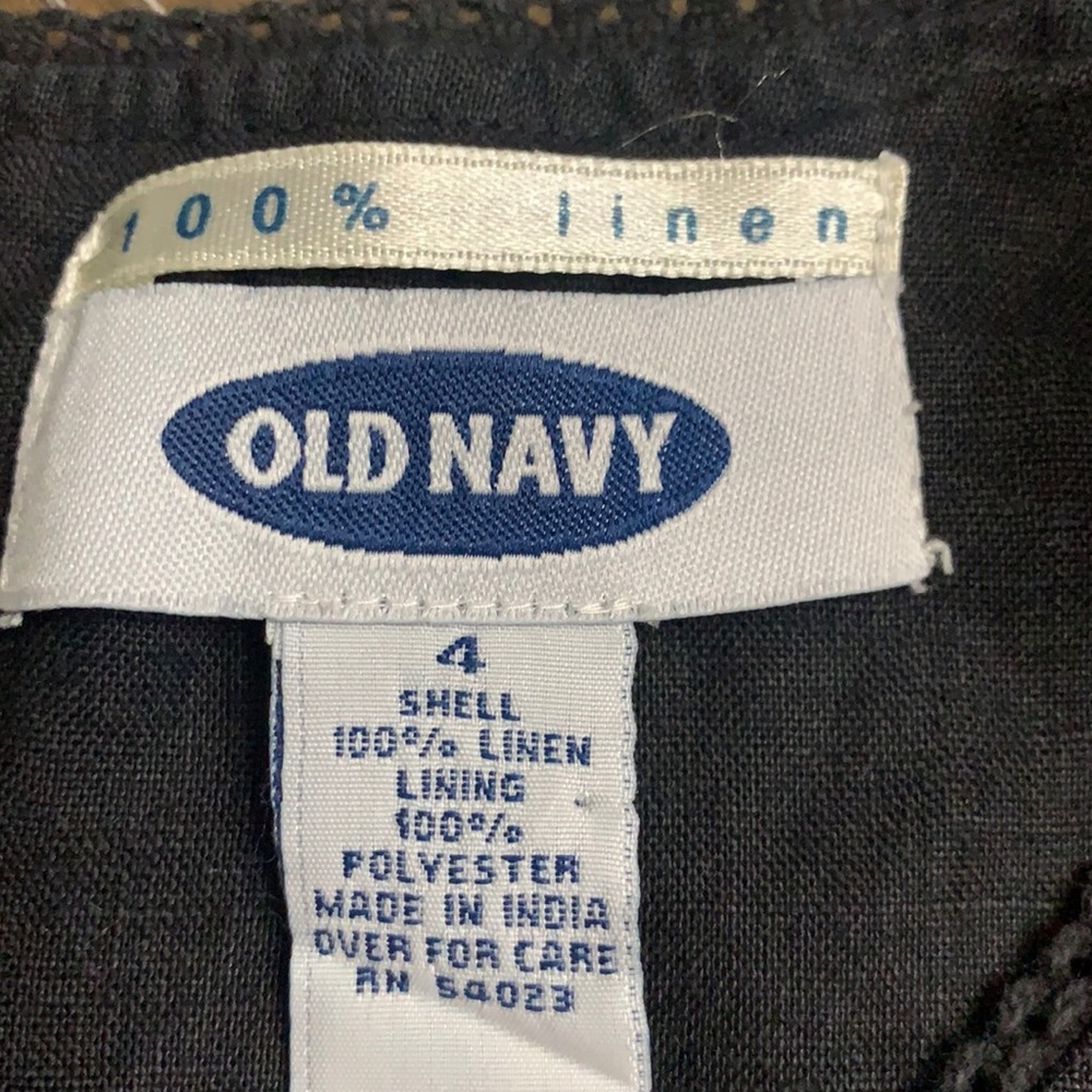 Vintage Y2K Old Navy black dress Size 4 - Picture 10 of 15